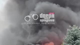 In Dnipro, there are reports of injuries. Several fires have occurred