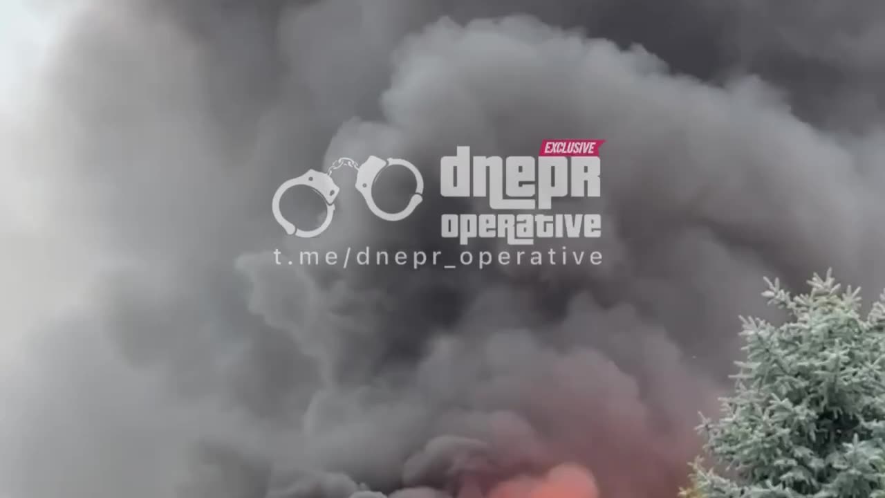 In Dnipro, there are reports of injuries. Several fires have occurred