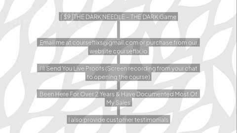 Download THE DARK NEEDLE – THE DARK GAME