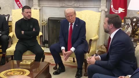 Trump, Vance & Zelenskyy Meeting