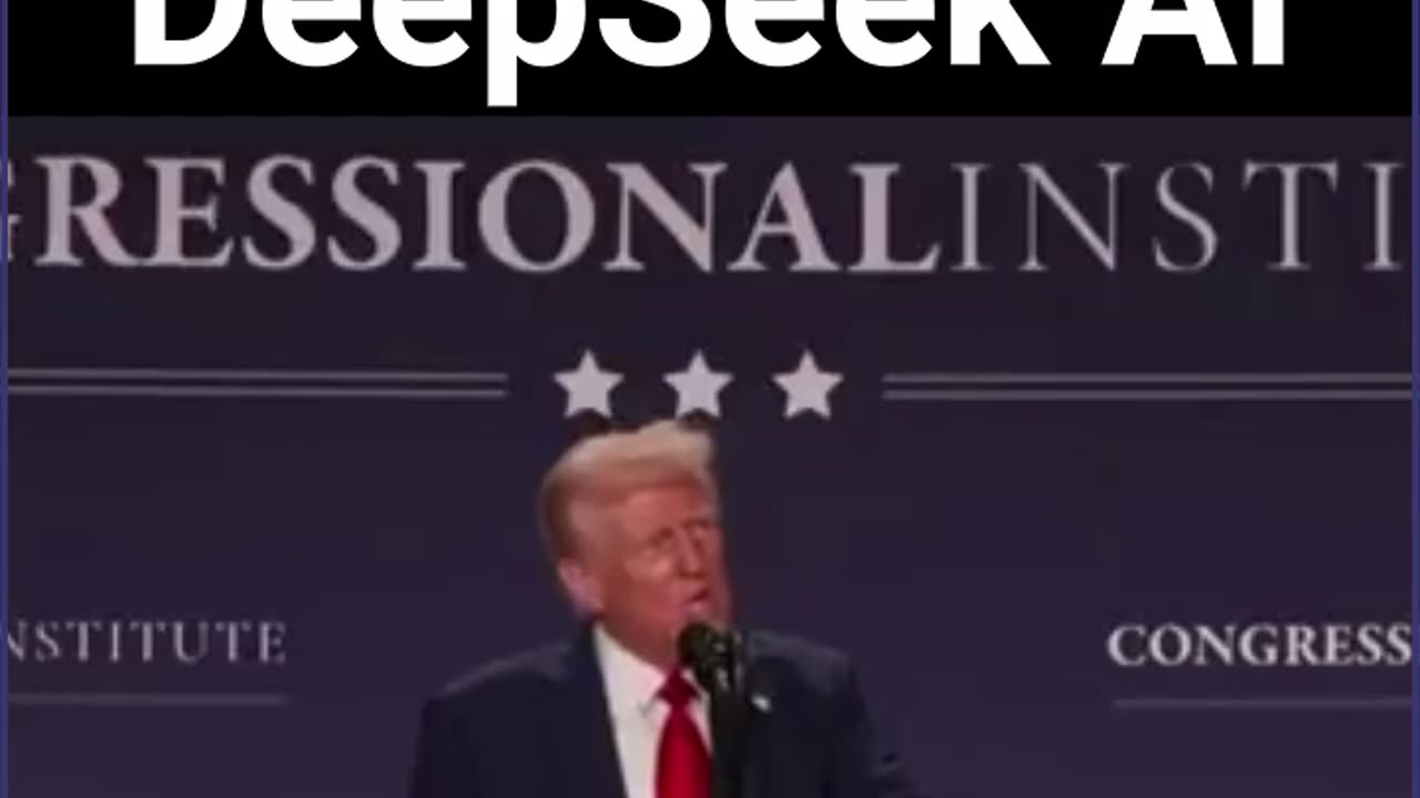 Trump Talks DeepSeek AI