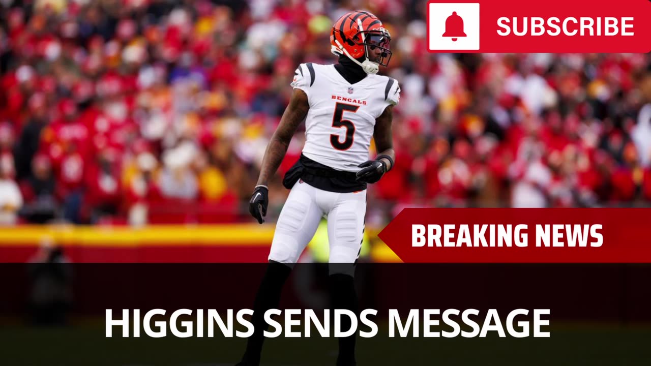 Tee Higgins Sends Message To Bengals Amid Uncertain Future