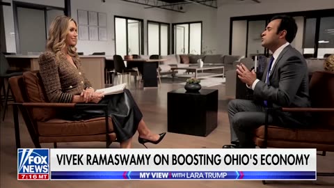 Vivek Ramswamy Appears on ‘My View with Lara Trump’ 3.8.25 PT II