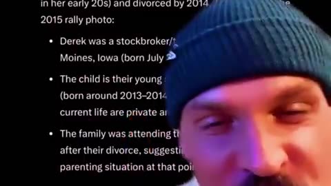 Erik Kirk has another child with her first husband? Is this true?