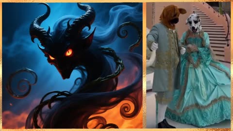 TRUMP MAR-A- LAGO CLUB DOG MASK WEARING GALA