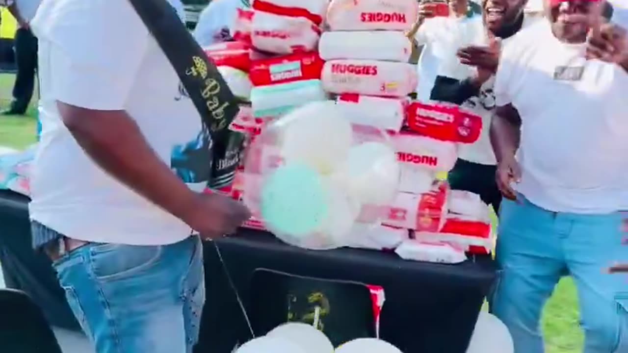 Men supporting each other