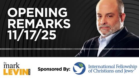 Mark's Opening Remarks - 11/17/25