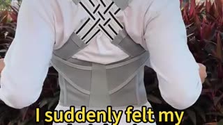 Adjustable Back Brace Posture Corrector – Shoulder Support & Pain Relief