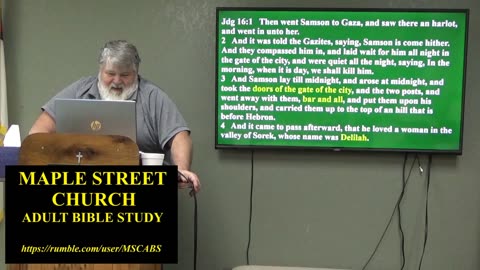 Judges Chapter 16 & 17