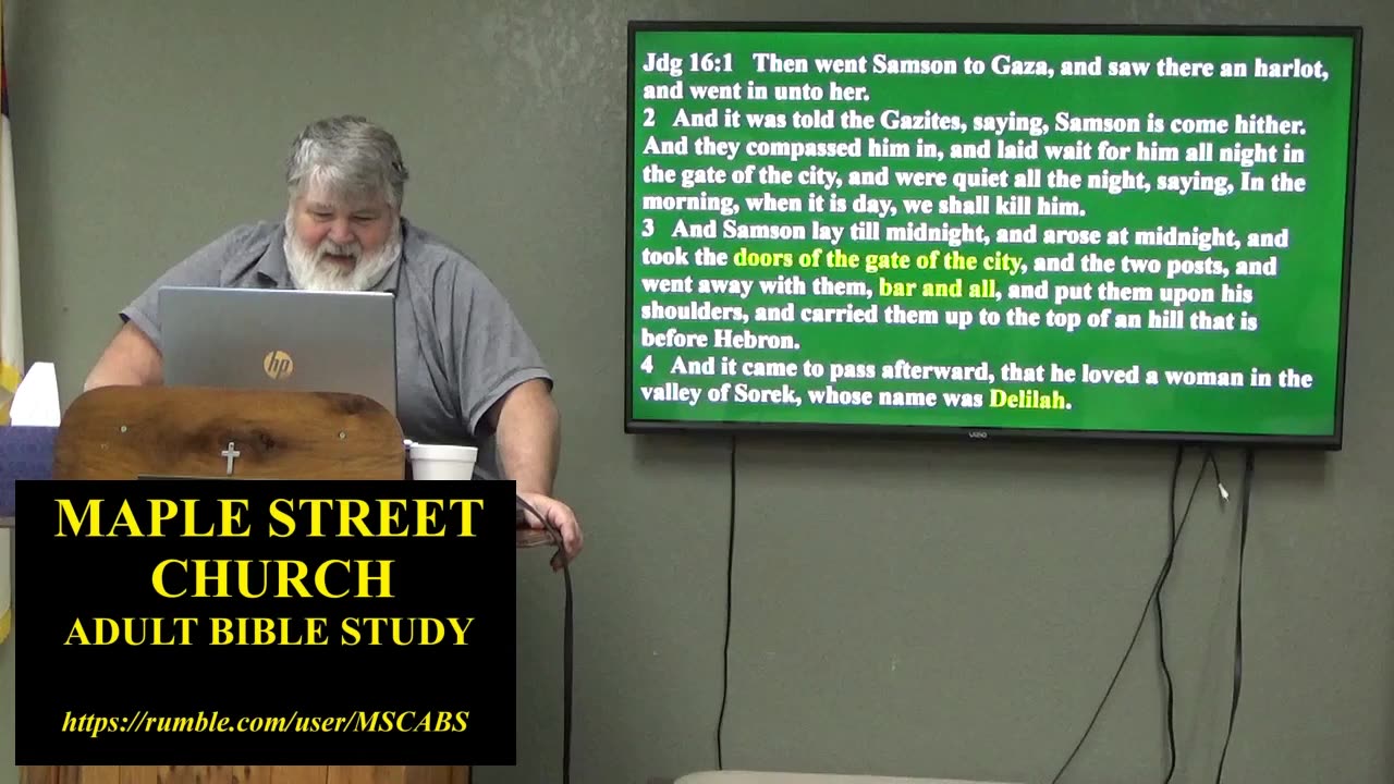 Judges Chapter 16 & 17