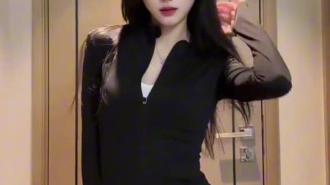 Cute Matte black Pleated Skirt Teasing Fashion Compilation | Daily Beauty EP 986