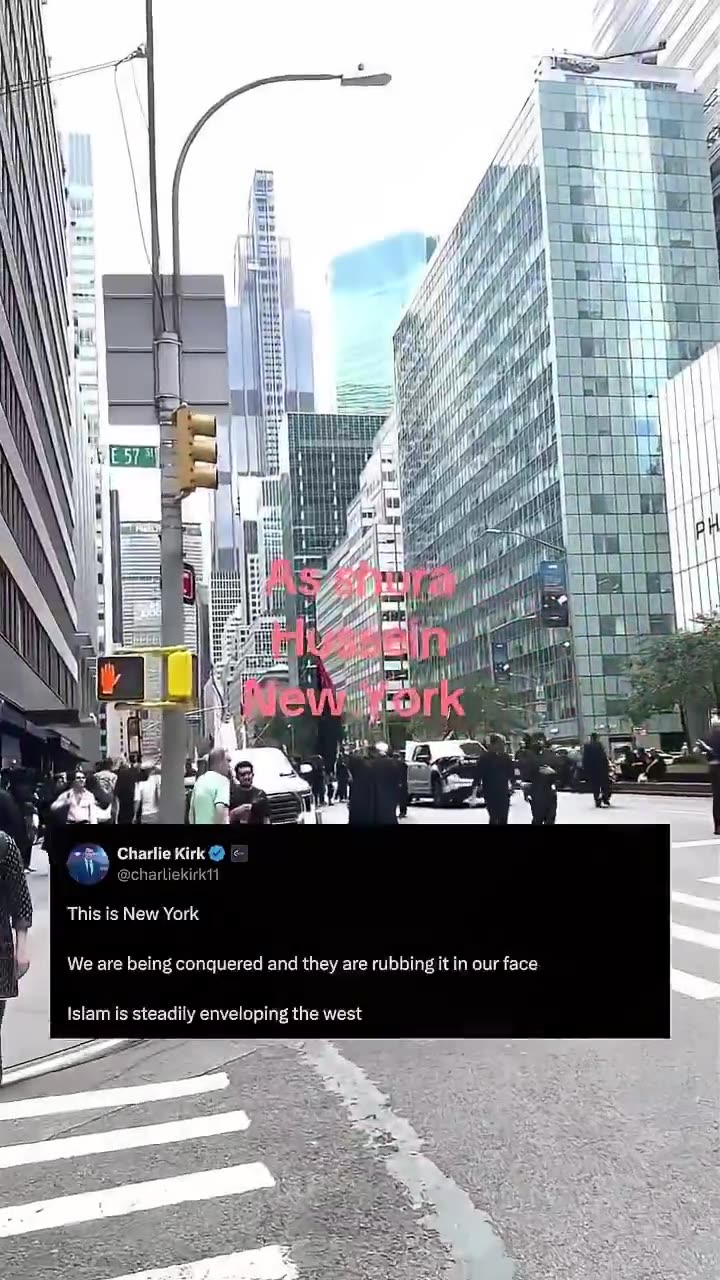 Charlie Kirk “This is New York. We are being conquered and they are...