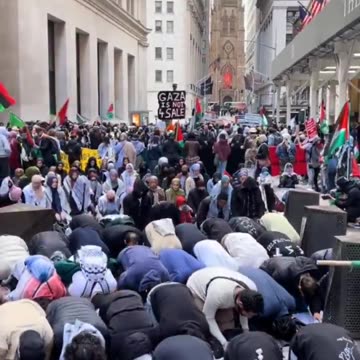 For All Trump's Talk, This Is Going On In Front Of Trump Tower