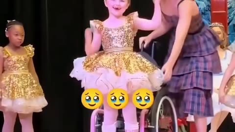 Young girl, who recovered from a traumatic brain injury, has made her center stage debut