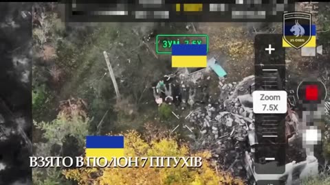 Russian Soldiers Forced Out of Hole in the Ground After Being Surrounded