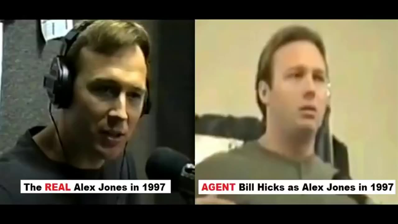 Irrefutable Proof Alex Jones Is CIA Agent Bill Hicks