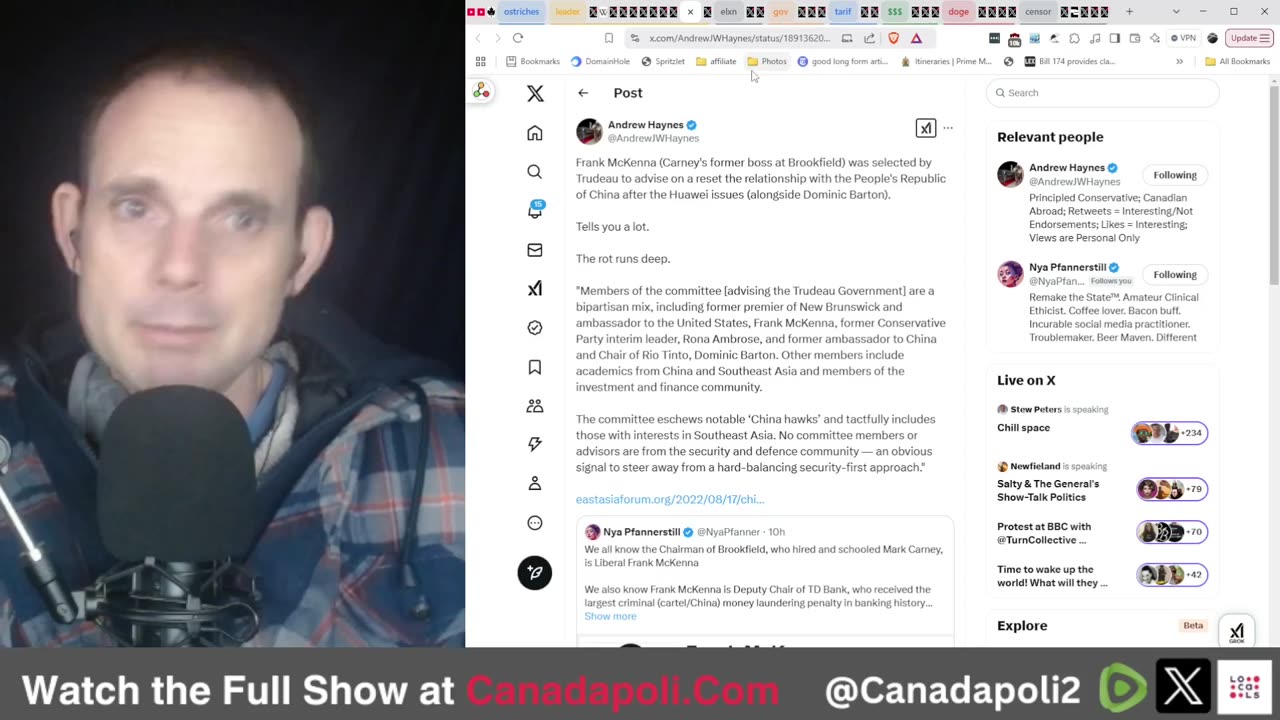 1935 Liberal Leadership Falling More and More Flat