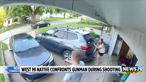 Hudsonville native stays calm when confronted by shooter
