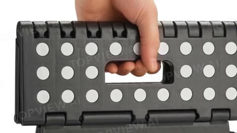 One-Flip Folding Step Stool | Portable & Durable Design 💪