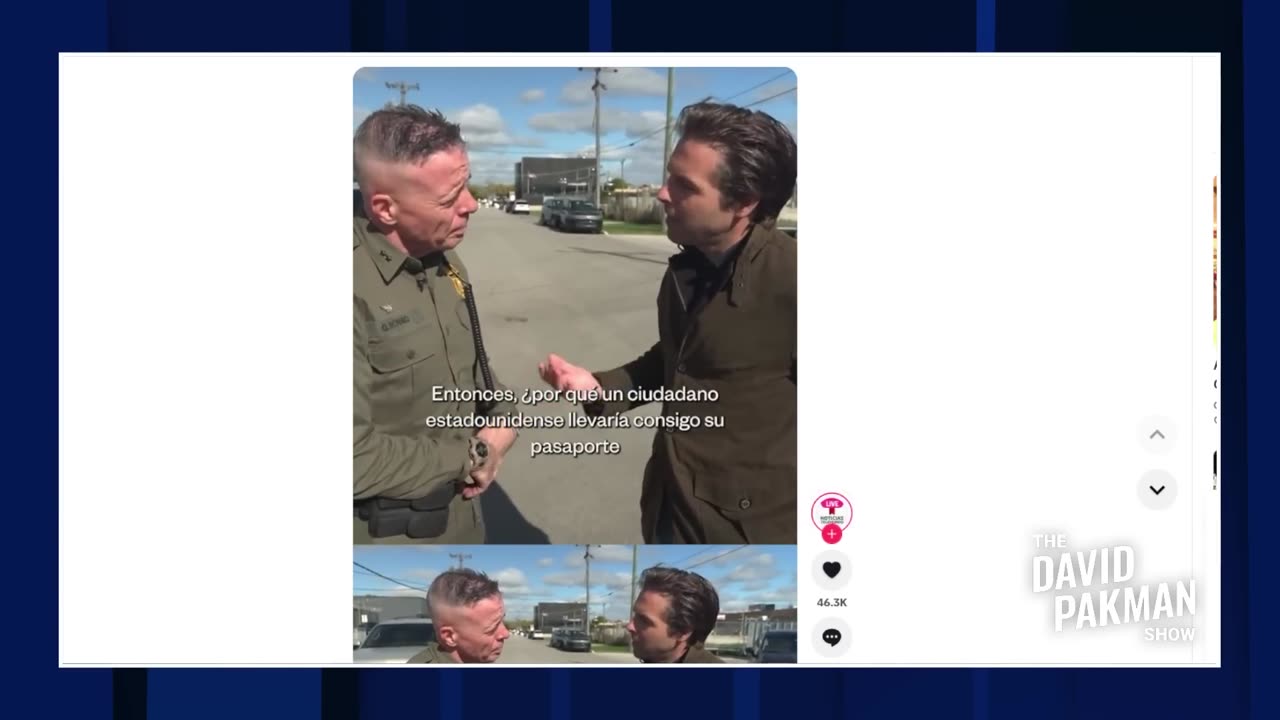 Border Patrol Commander IMPLODES over simple question