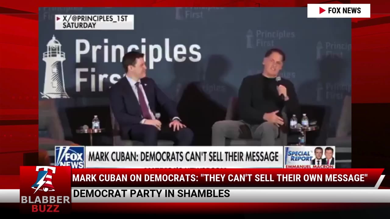 Mark Cuban On Democrats: "They Can't Sell Their Own Message"