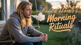 Based stoner's morning rituals | come smoke sesh with me and ill show you my new pew pew |