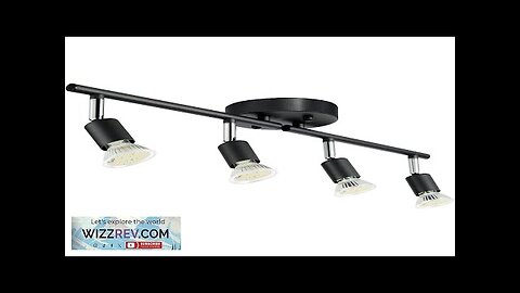 VEVOR 4-Light LED Track Lighting Kit Ceiling Spot Light with Rotatable Light Review