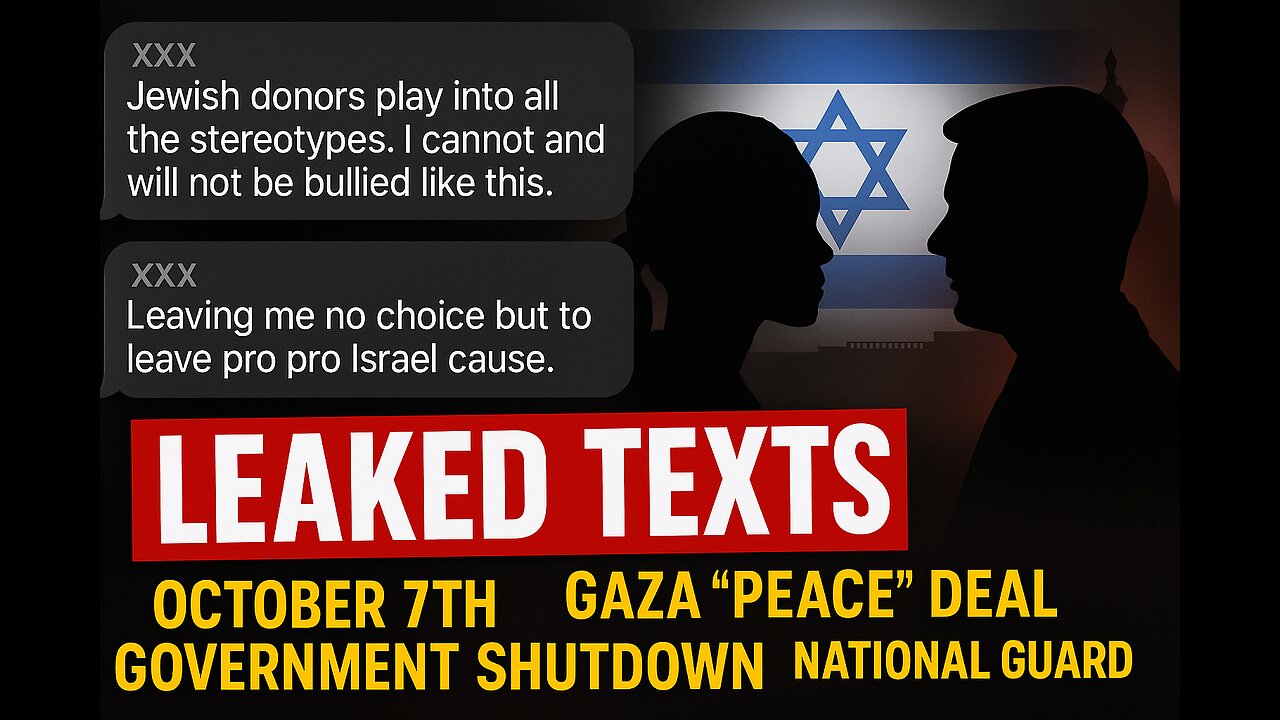 Gov Shutdown, Oct 7th, Candace drops Texts, Peace treaty, National Guard, and more! EP: 46