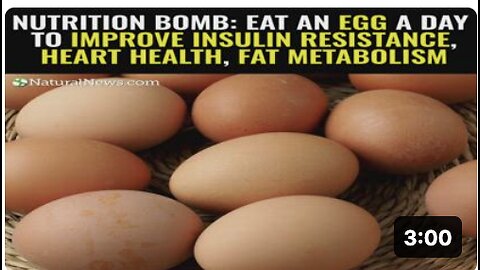 Nutrition bomb: Eat an egg a day to improve insulin resistance, heart health, fat metabolism