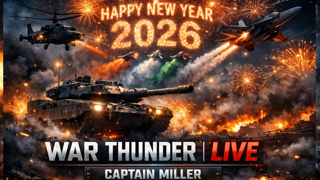 New Year Combat Showdown 🎆 | War Thunder Live | Realistic Battles | No Commentary