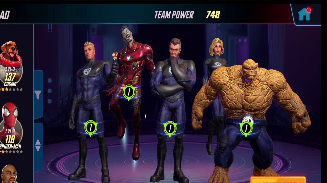 #03 - SINISTER SKIRMISHES | A FANTASTIC LINEUP | MARVEL STRIKE FORCE