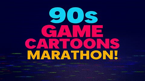 12-Hour Game Cartoon Marathon! 80s & 90s Full Episodes + Vintage Commercials