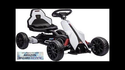 Aosom 12V Electric Go Kart for Kids Outdoor Ride-On Toy with Forward Review