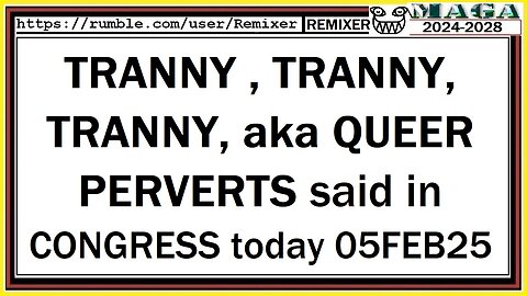 TRANNY, TRANNY, TRANNY, aka QUEER PERVERTS