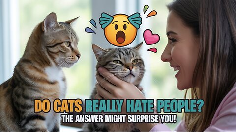 Do Cats Really Hate People? The Answer Might Surprise You! #cat #catbehaviorexplained #cataffection