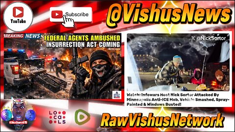 Federal Agents Ambushed... "Insurrection Act Coming" #VishusTv 📺