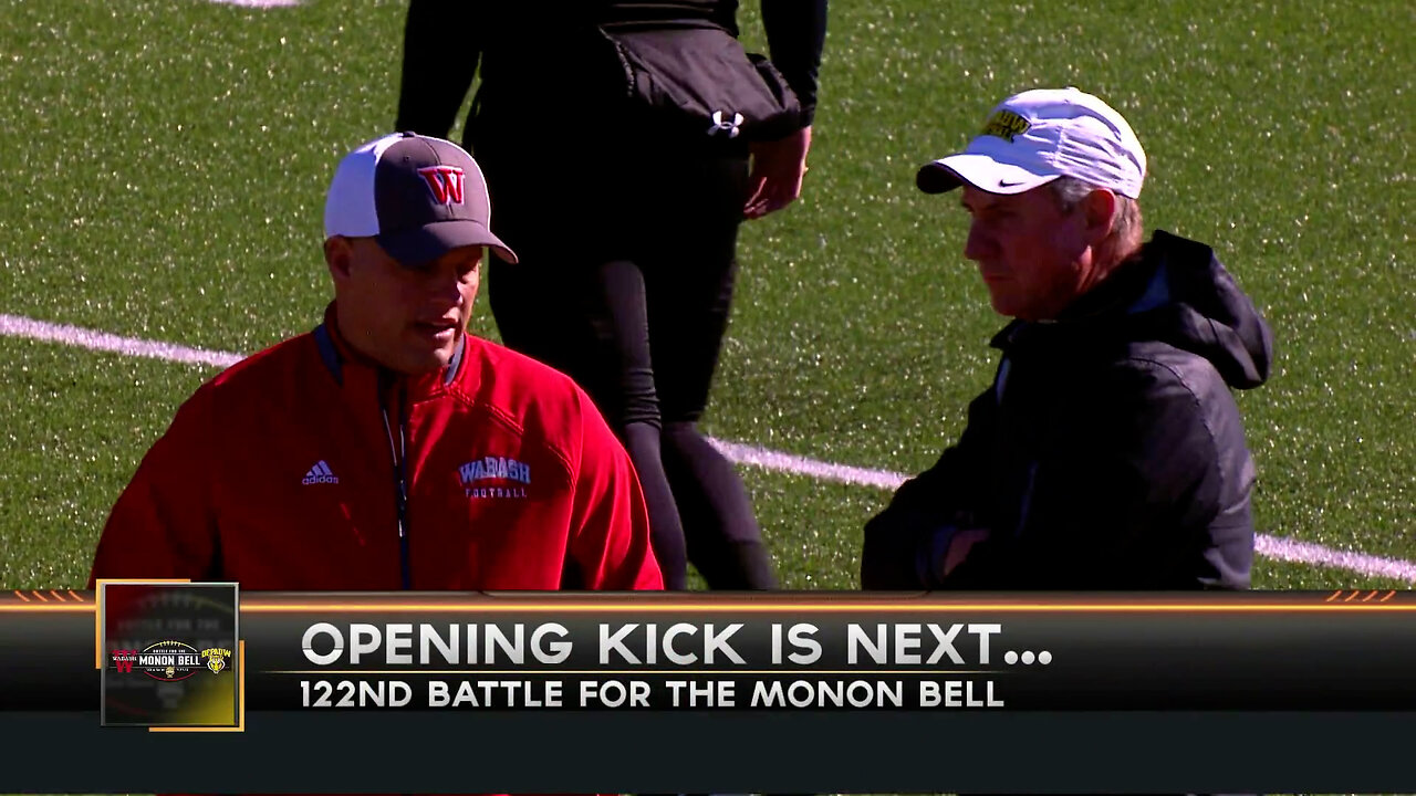 November 14, 2015 - Open to the AXS Telecast of the 122nd Monon Bell Classic
