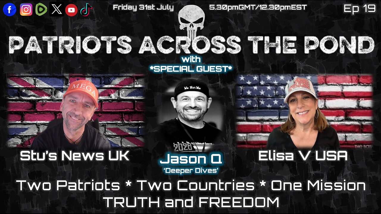 Patriots Across The Pond & Frens - JASON Q - Friday Deeper Dives Ep19