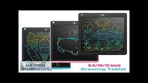 8.5/10/12 inch LCD Writing Tablet Drawing Board Montessori Educational Drawing Toys Review