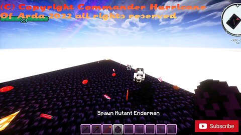 Minecraft mob battle mutant enderman vs kars