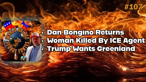 Dan Bongino Returns, Woman Killed By ICE Agent, and Trump Wants Greenland