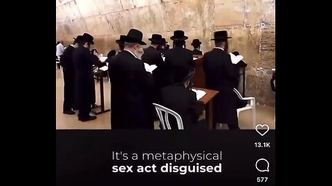 Because They're F##king The Shekhinah...