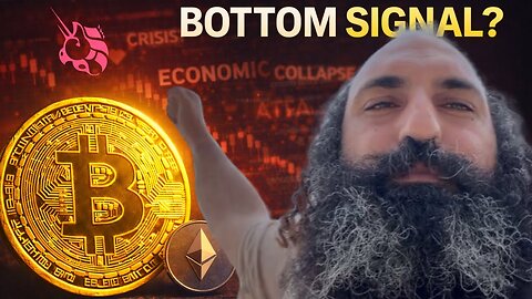 BITCOIN DOESN’T CARE ABOUT BAD NEWS, USUALLY SIGN OF THE BOTTOM