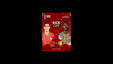 MOROCCO VS MALI : 2025 CAF AFRICA CUP OF NATIONS GROUP STAGE - GROUP A MATCH LIVE WATCH-ALONG