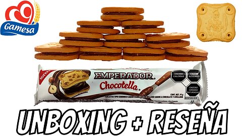 GALLETAS EMPERADOR CHOCOTELLA - GAMESA