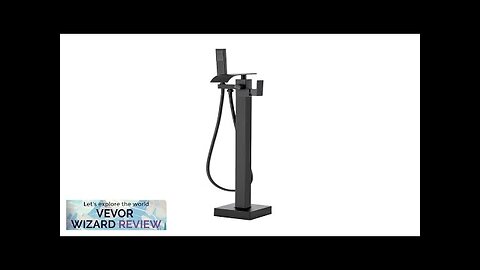 VEVOR Freestanding Bathtub Faucet Floor Mount Freestanding Tub Filler Shower Mixer Taps Review