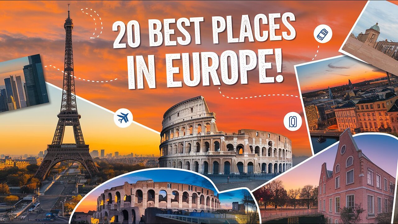 20 Best Places To Visit In Europe Podcast | tourist places