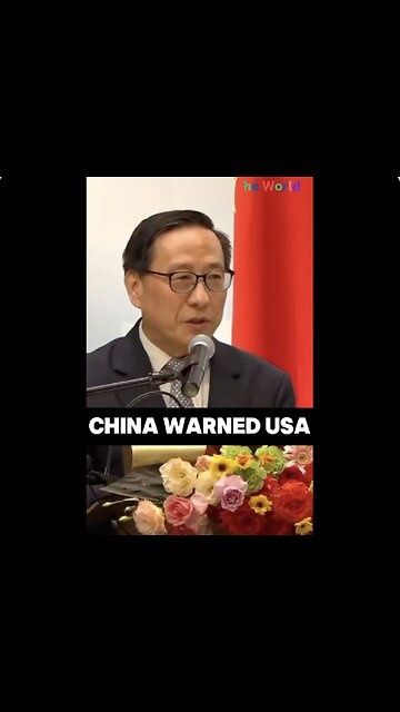 La CHINE A Averti Les USA