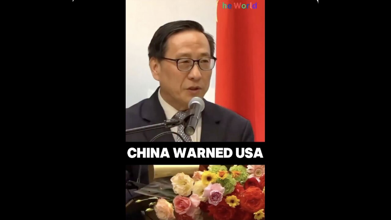 La CHINE A Averti Les USA
