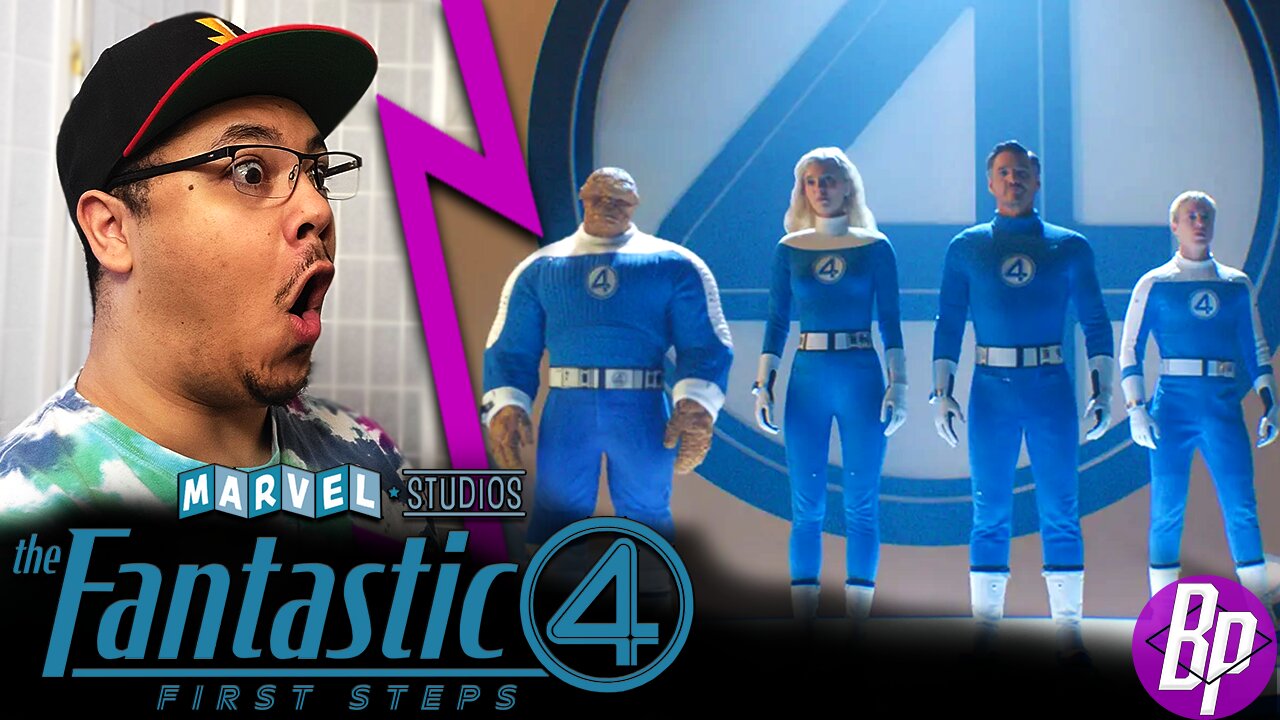 BEST LOOKING MCU MOVIE EVER?! | Marvel Studios The Fantastic Four: First Step Trailer Reaction